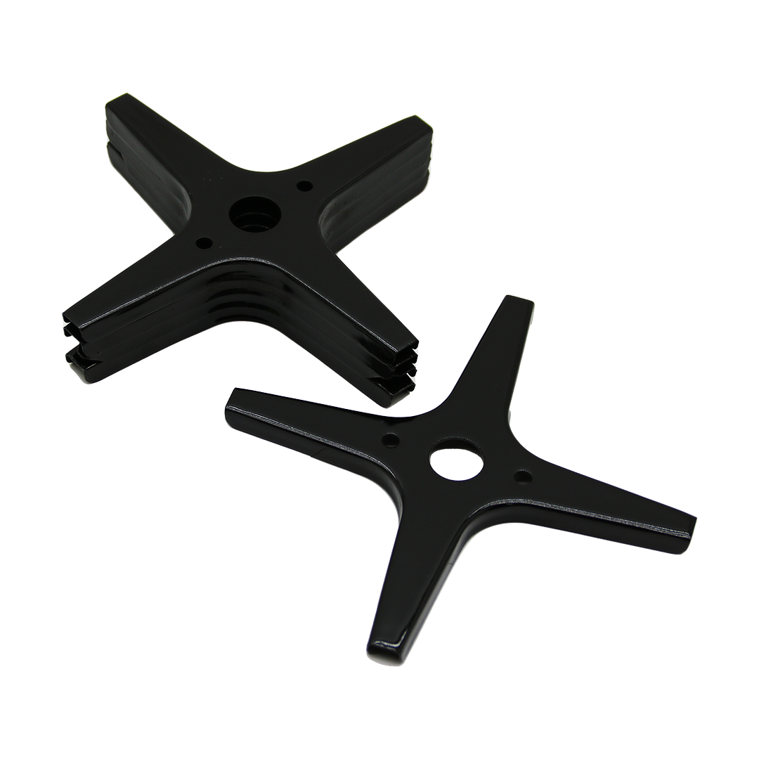 5 Adet Siyah Artı Model Cezvelik Ocak Küçültücü Emaye