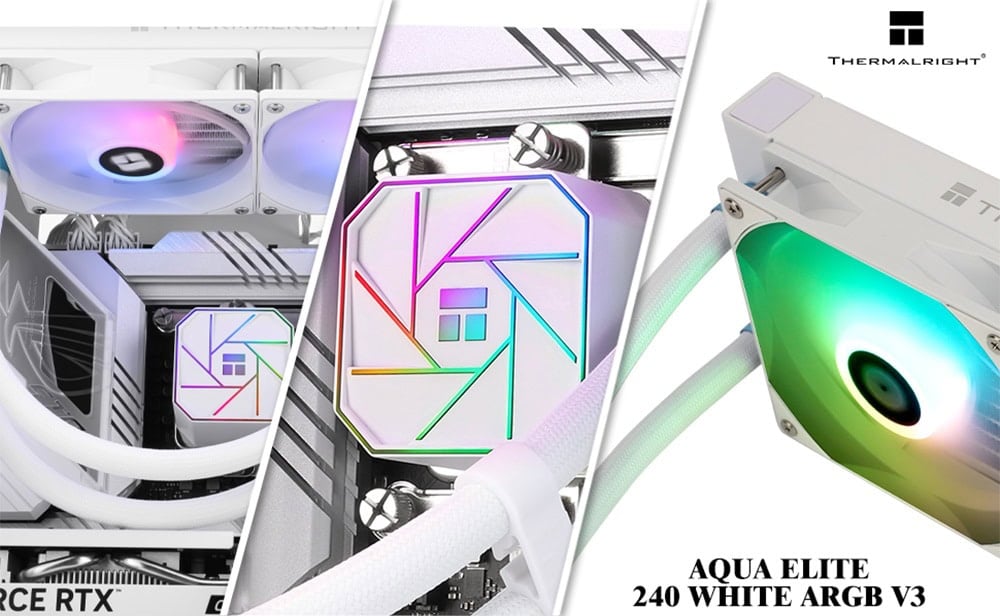 Thermalright Aqua Elite 240 White Argb V3 Sıvı Soğutucu H5