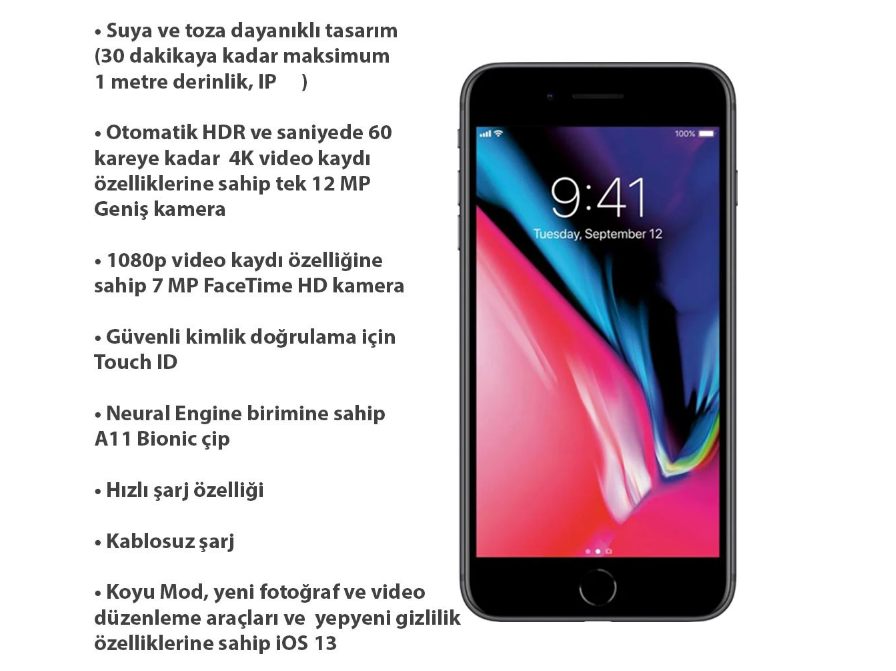 iPhone 8 64 GB Space Gray