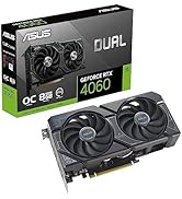 ASUS Dual GeForce RTX 4060 OC Edition 8GB GDDR6 oyun grafik kartı siyah (NVIDIA RTX4060 DLSS3,...