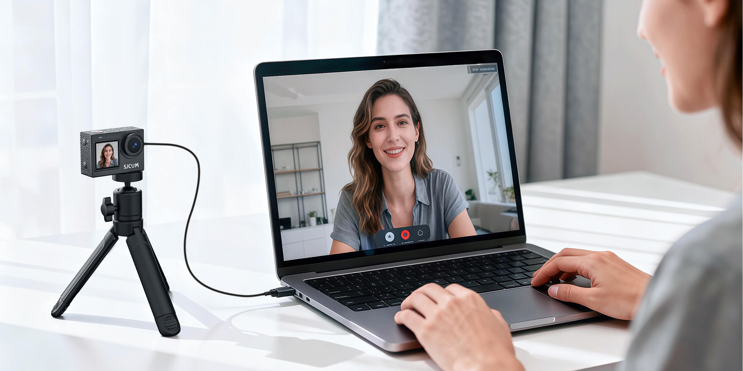 SJCAM SJ6 Ultra canlı yayın ve web kamera kullanımı