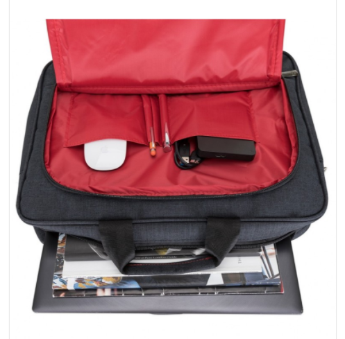 PLM SANTORİ NOTEBOOK ÇANTASI SİYAH 15.6