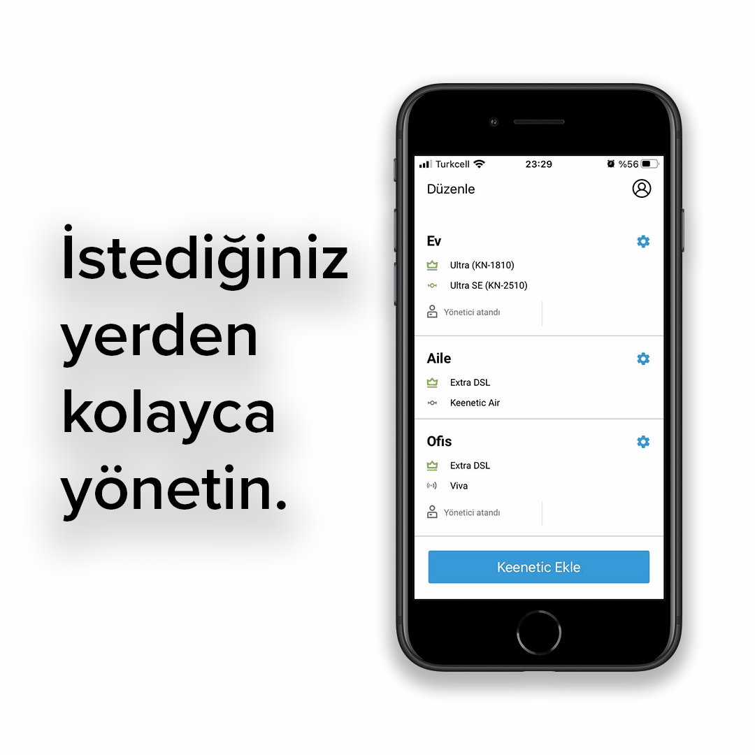 Keenetic Mobil Uygulaması