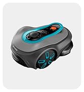 Kavisli gövde tasarımının ve LED vurgulu aydınlatmasının farklı açılarını gösteren gri ve turkuaz renkli şık bir robot cihazın birden fazla görünümü.