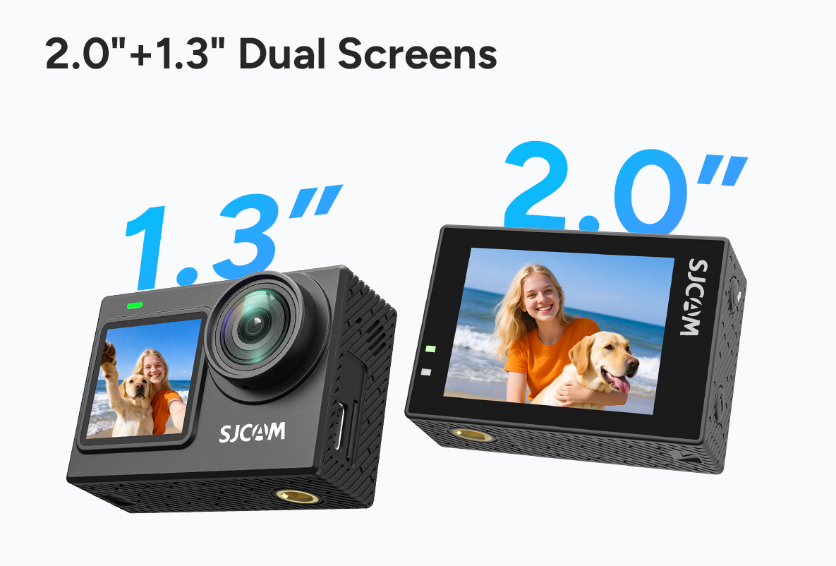 SJCAM SJ6 Ultra çift ekran ürün görseli