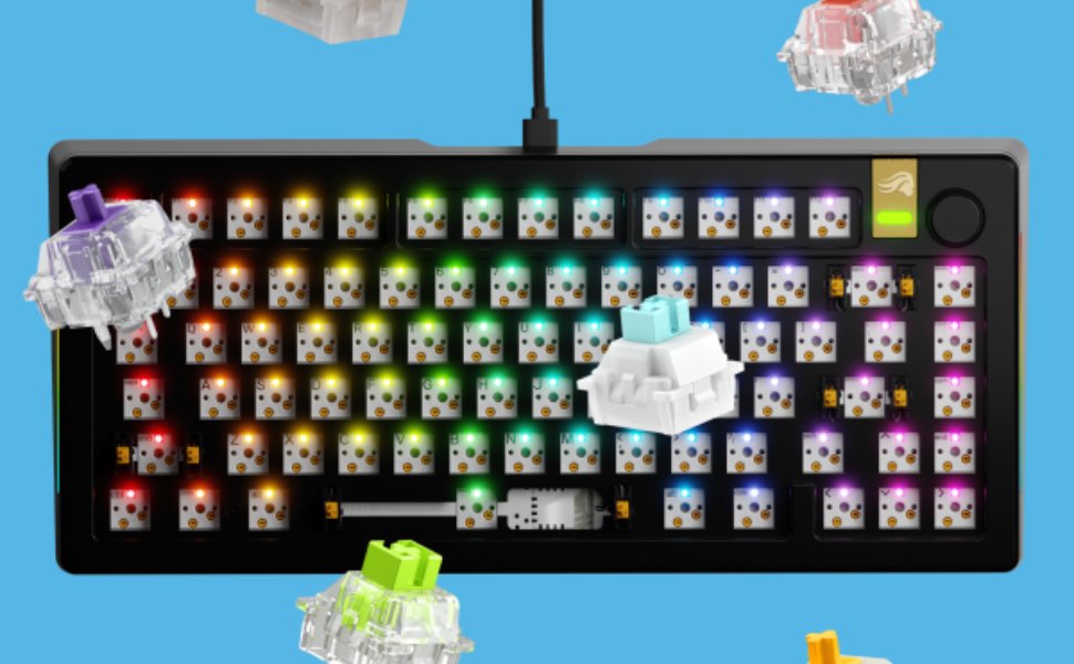 Glorious GMMK 3 Hall Effect Gaming Türkçe Klavye