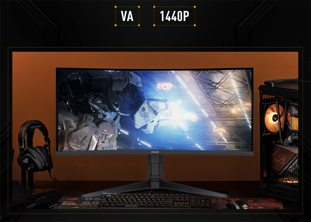 ASUS TUF GAMING VG34WQML5A 34 GAMING FAST VA KAVİSLİ Fiyatı