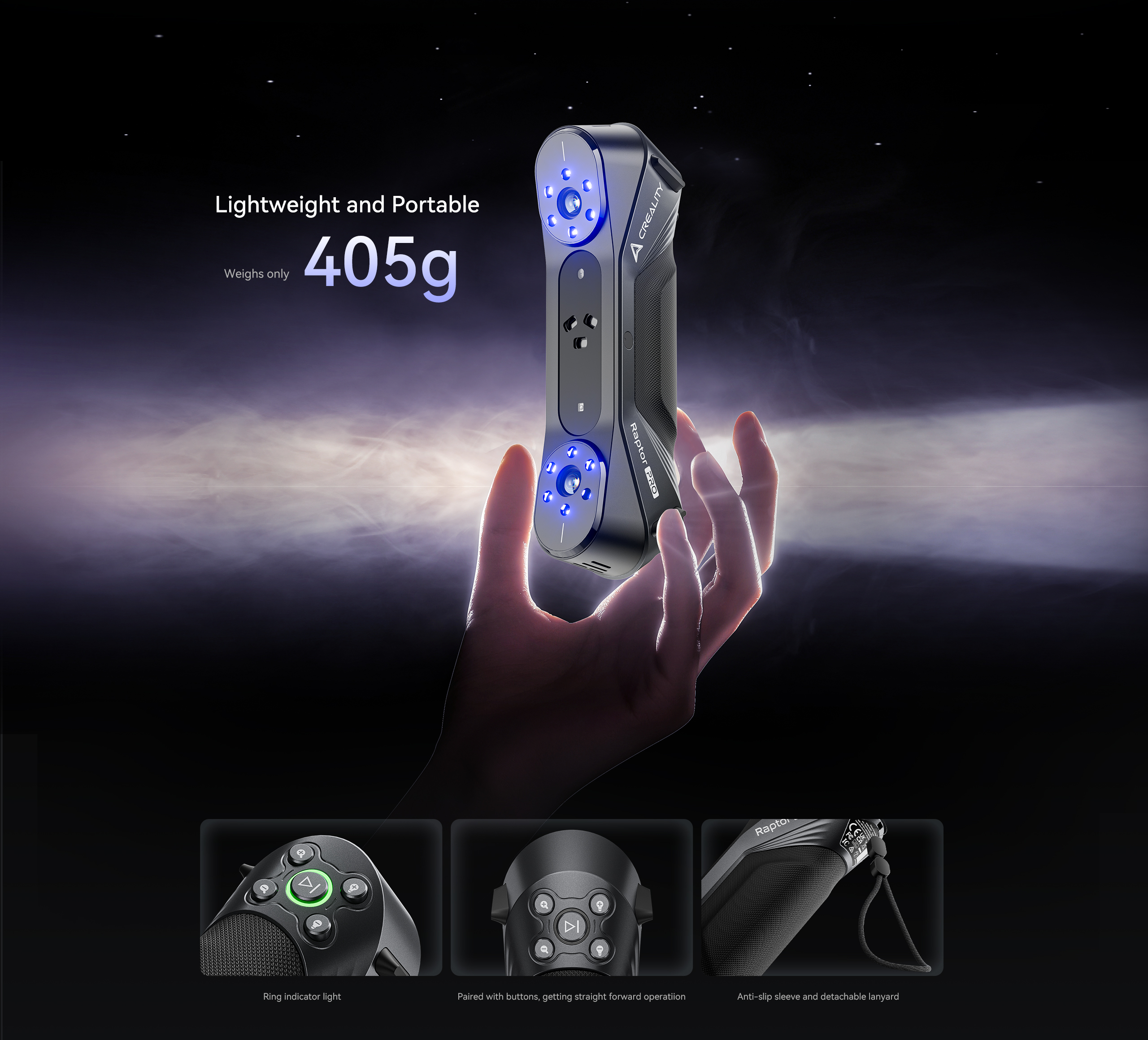 Creality Raptor Pro tarama modları