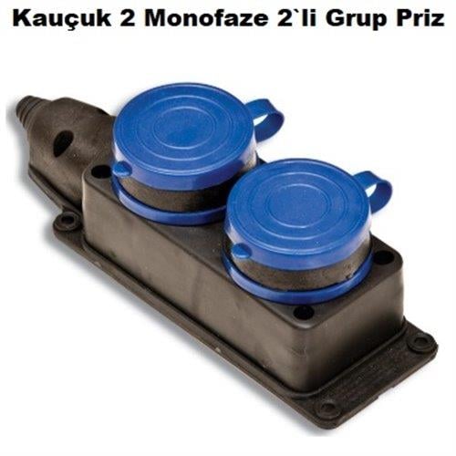 Far F160 1X16 Kauçuk Monofaze 2 Li Grup Priz
