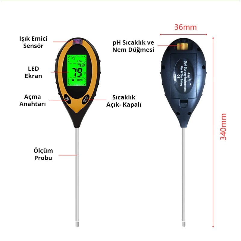 Powermaster TR-02 Toprak Test Cihazı