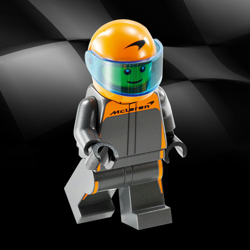 1 sürücü minifigürü