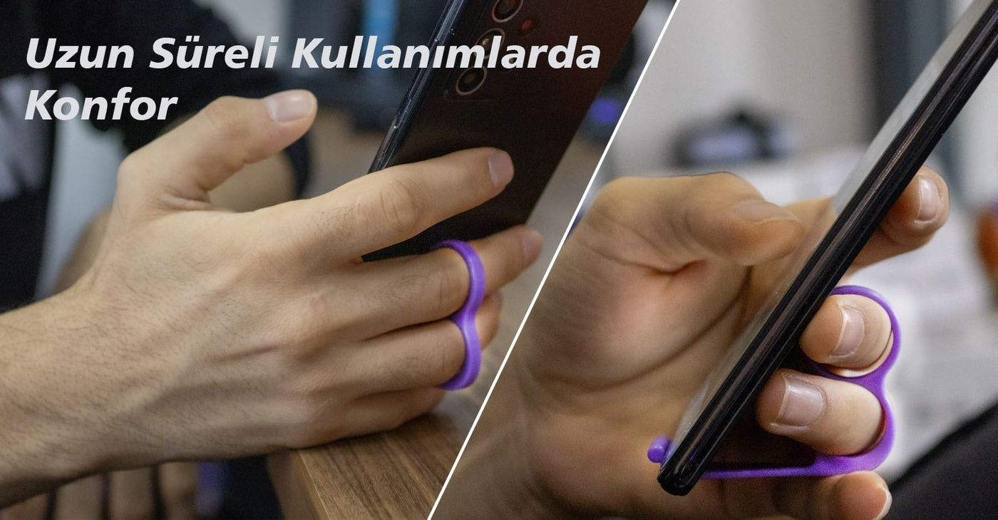 Sunup Cep Telefonu Parmak Tutucu Görünüşü