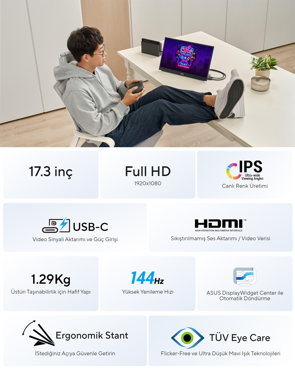 ASUS ZenScreen MB17AHG