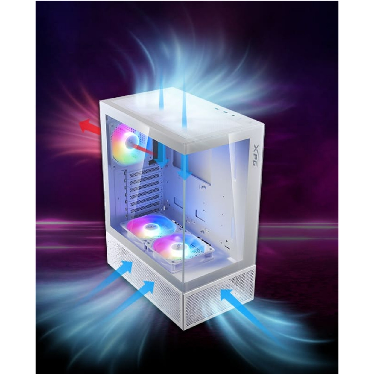 XPG InvaderX Mini Siyah 650W 80+Bronze ATX Gaming Kasa
