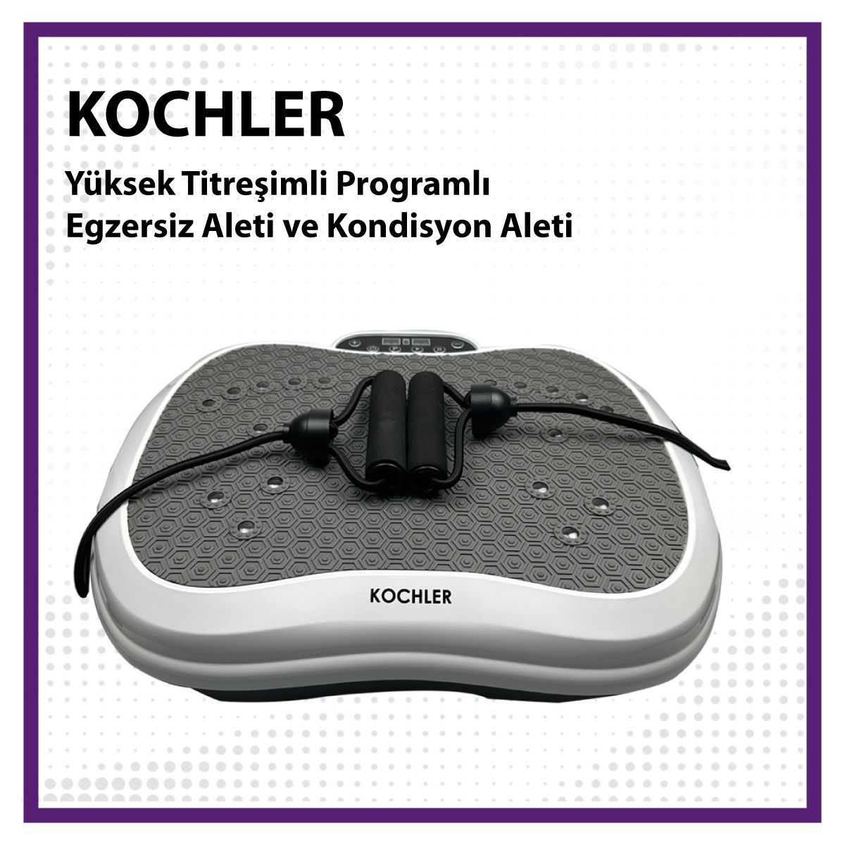 Köhler Power Shaper Titreşimli Bluetooth Özellikli Egzersiz Aleti