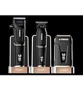 TR-5400 Saç &amp; Sakal &amp; Günlük Tıraş &amp; Ense Çizim Profesyonel Berber Tıraş Makinesi 3'lü set