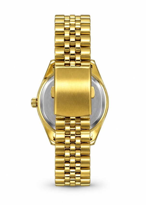 Crest Line Gold Black kordon tokasında temsili lazer isim baskısı