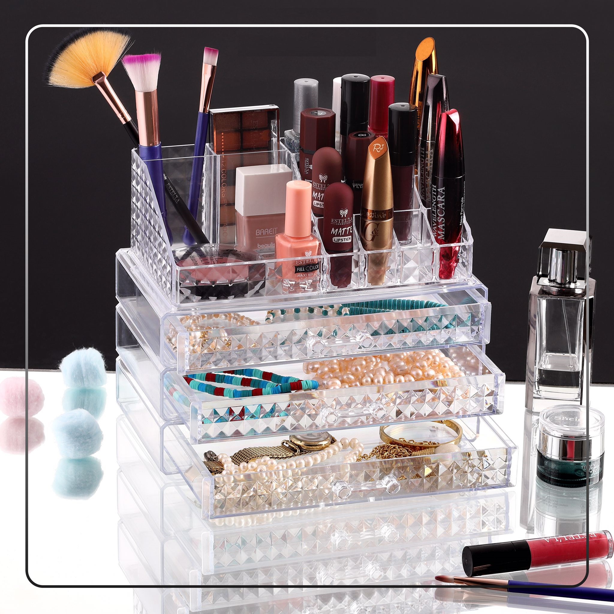 ANKAVERSE® DIAMOND Klasik Organizer - 3 Çekmece