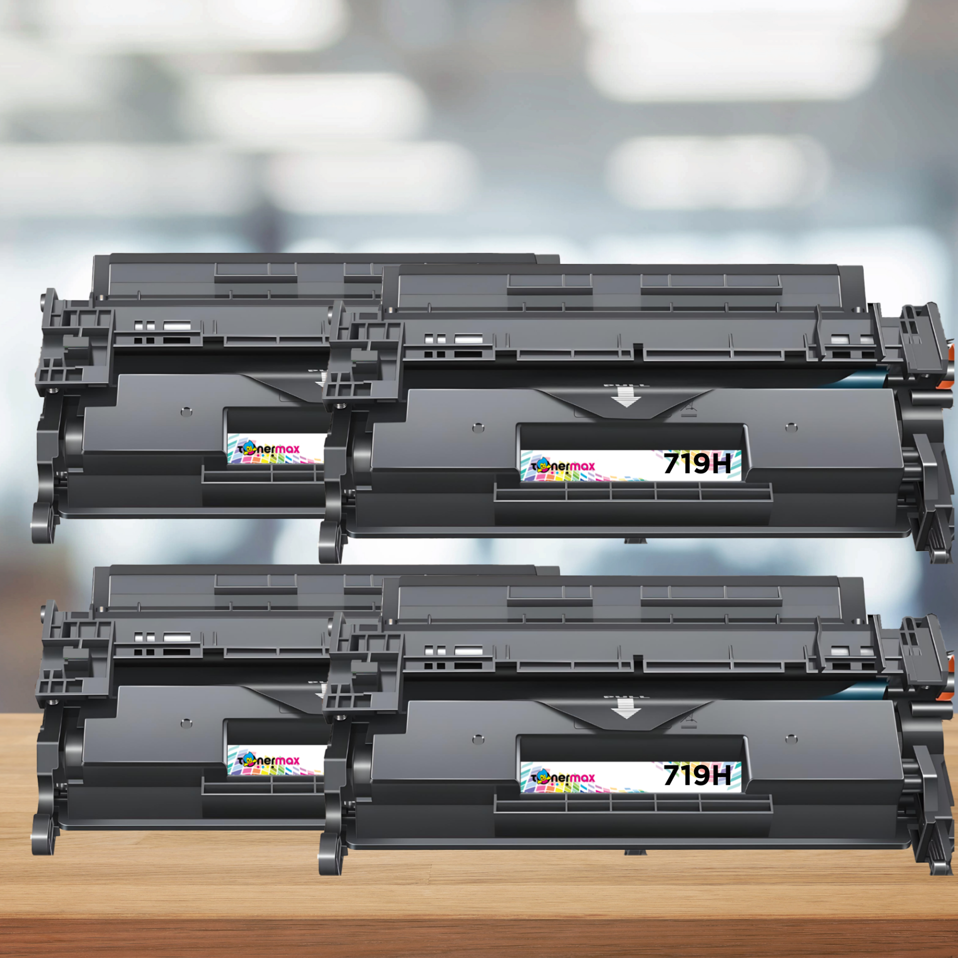 Canon 719H / CRG-719H 4'lü Paket Muadil Toner