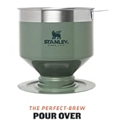 Stanley Perfect Brew Pour Over Filtro Cafe - 1 a 6 Tazas - Filtre de Cafe Yeniden Kullanılabilir - Mini Caf...