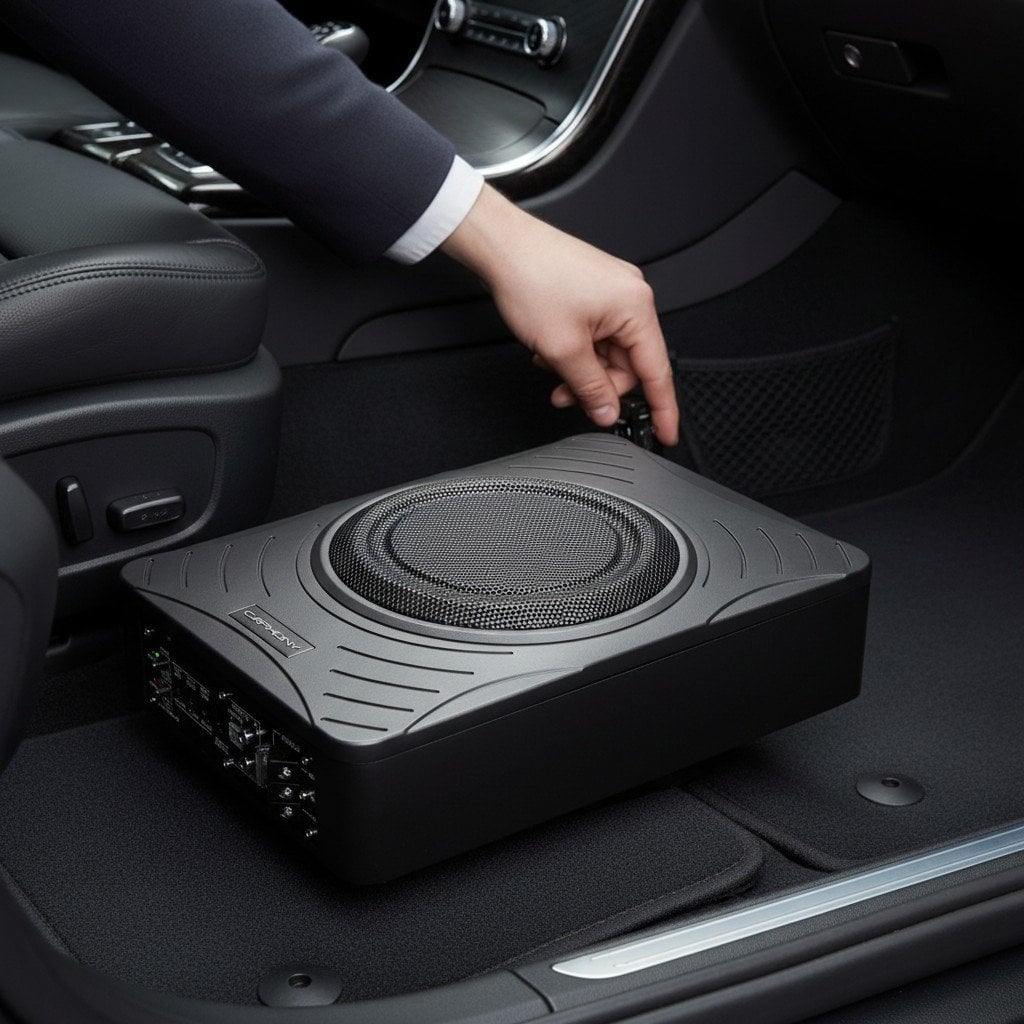 Carphony A20SAW koltuk altı aktif subwoofer ürün görseli