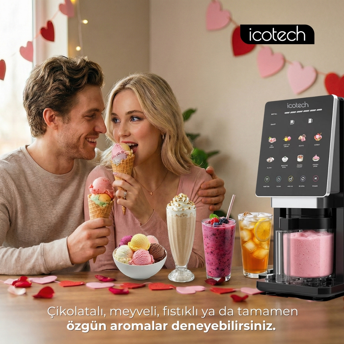 Icotech CM90 Dondurma Makinesi Ürününü İncele - Bilgi Al ve Sipariş Ver