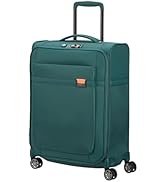 Samsonite Airea - Spinner S, el bagajı, 55 cm, 41 L, mavi (Kuzey Mavisi/Turuncu)