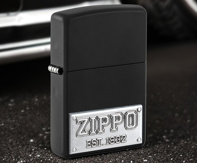 ZIPPO official flagship store] ZIPPO license plate logo windproof lighter 48689 - Shop zippo Other - Pinkoi