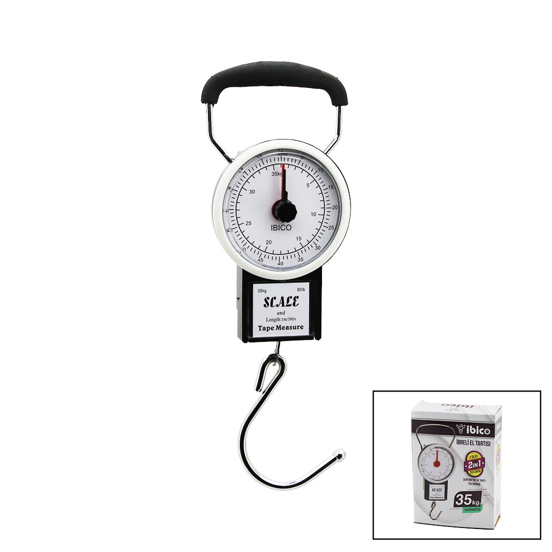 ANKAVERSE SCALE 2İN1 İBRELİ KANTAR - METRE ürün detay