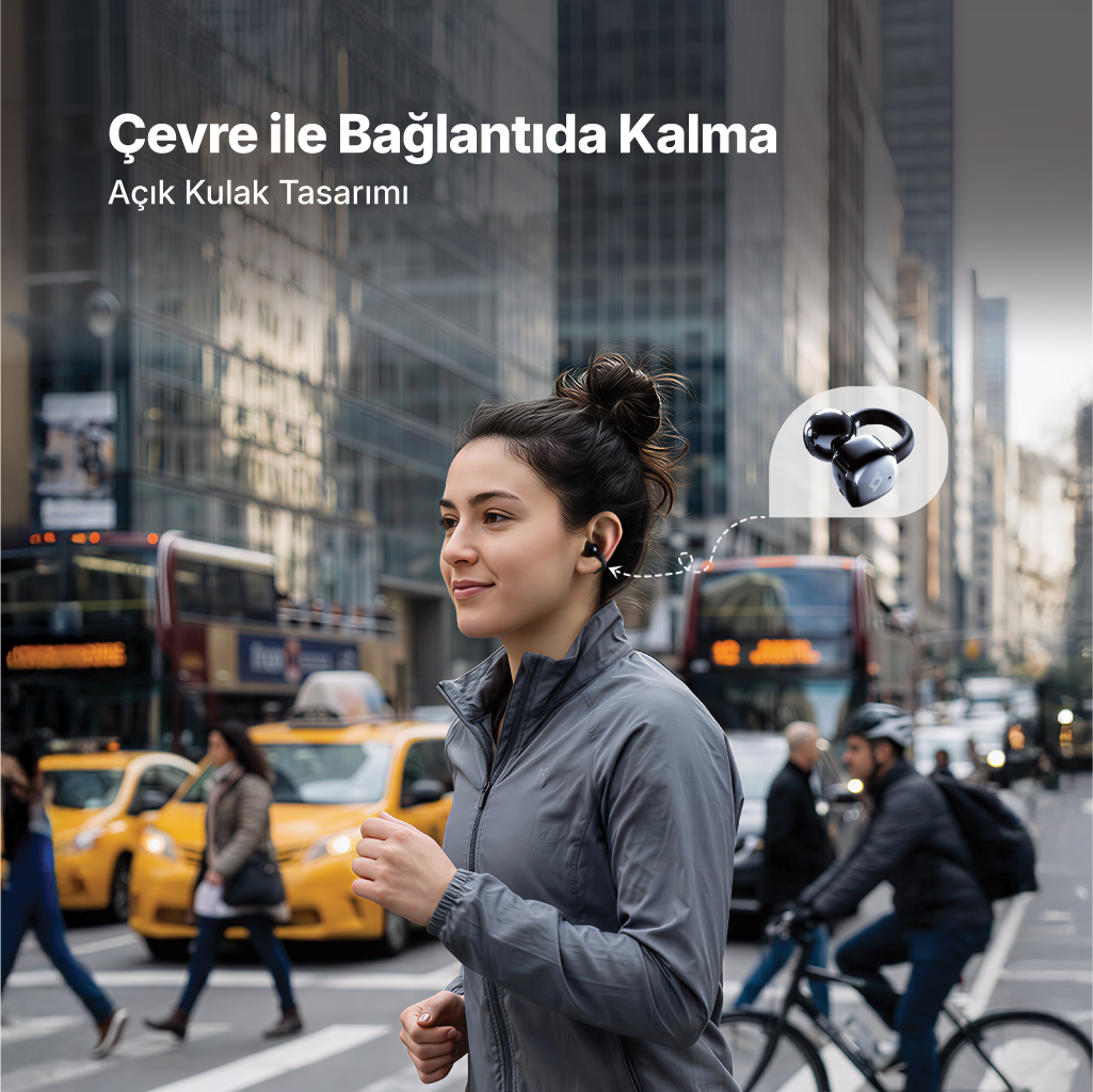 Ttec Airbeat Onyx Açık Kulak Tasarımlı Klipsli Kablosuz Fiyatı