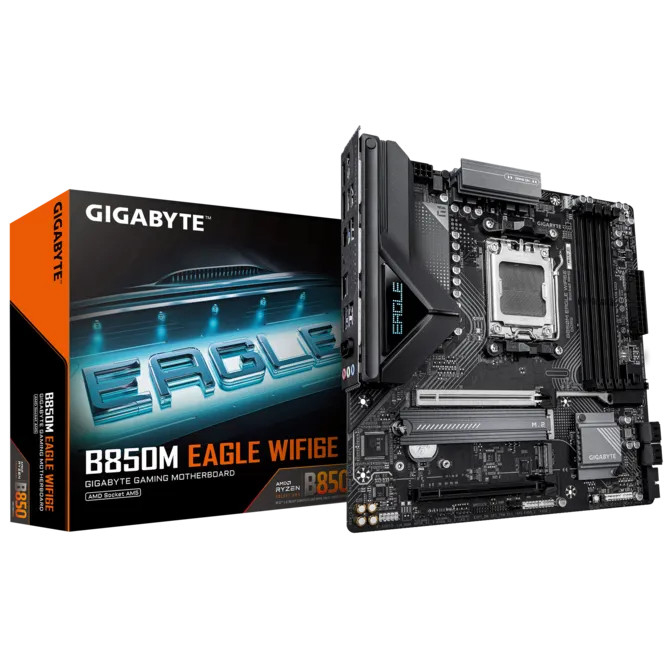 GIGABYTE B850M EAGLE WIFI6E HDMI DP MATX AM5