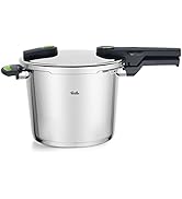 Fissler Vitaquick Green / Düdüklü Tencere (6 L, Ø 22 cm) Paslanmaz Çelik Buharlı Tencere, 2 Pişirme Kademesi,