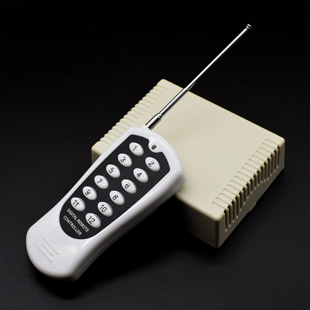 Weko 12 Volt 433 Mhz 12 Kanallı Alıcı Verici Garaj Kumandası Devresi