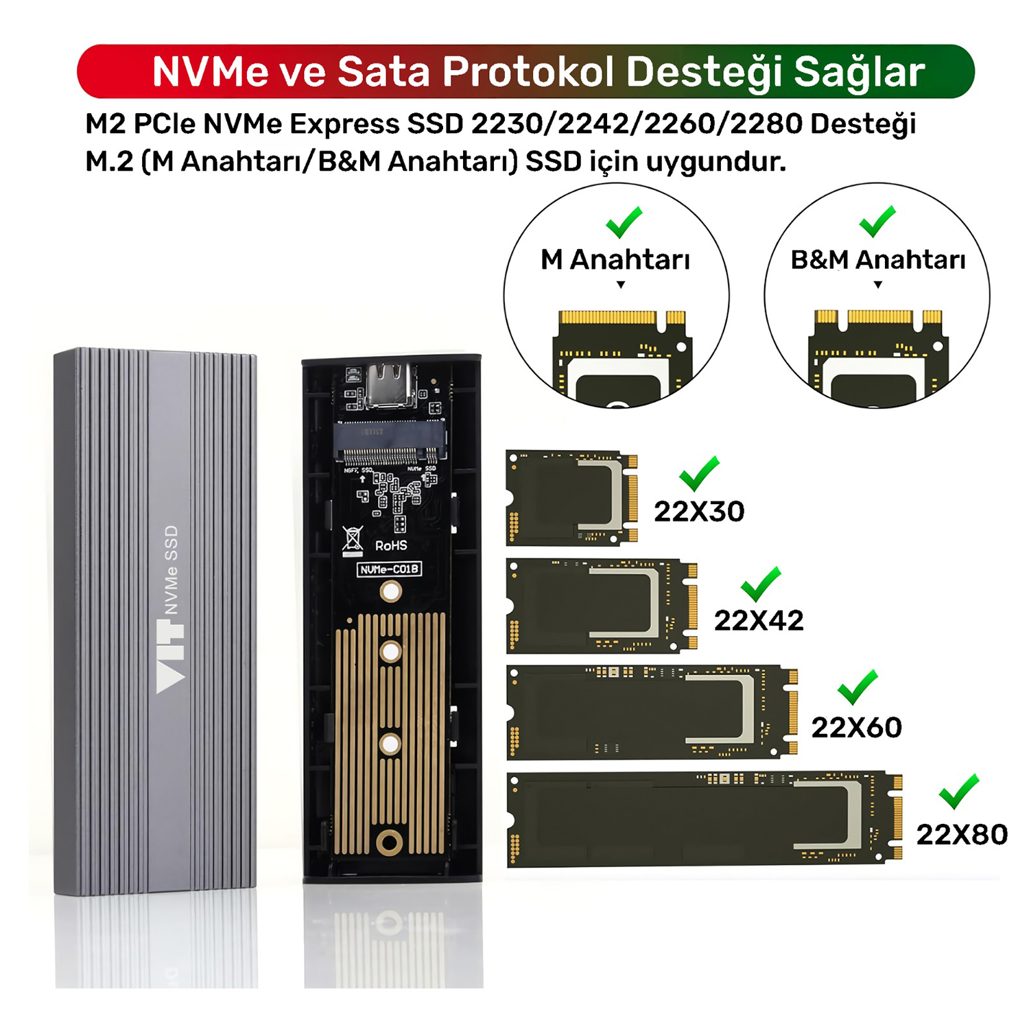 SSD Boyut Uyumluluğu