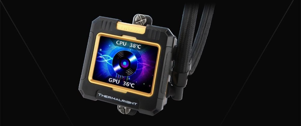 Thermalright Frozen Warframe 240 Black Soğutucu H2