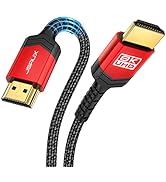 JSAUX HDMI Cable 3.3FT 48Gbps 8K & 4K Ultra High Speed Cord (8K@60Hz 7680x4320, 4K@120Hz) eARC HD...