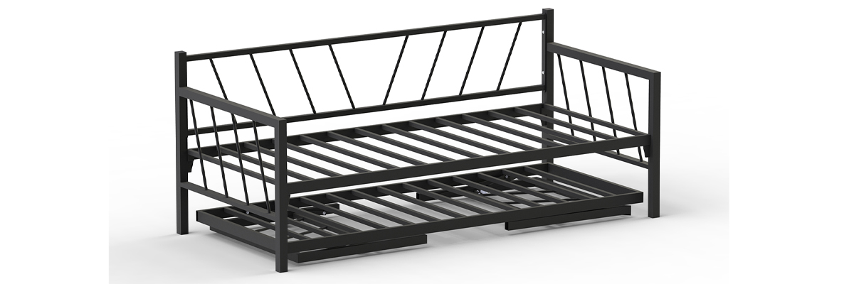 Glory Yavrulu Daybed-Siyah
