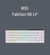 ROG Falchion RX Düşük Profilli - %65 Kablosuz Oyun Klavyesi, Trimode Bağlantı, R Optik Anahtarlar...