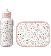 Mepal 107410165243 Campus mola seti – Flowers & butterflies – İçecek şişesi ve beslenme kutusu Bento ile...