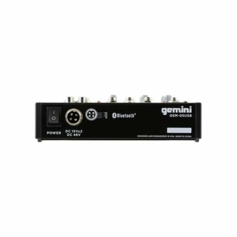 Gemini GEM-05USB | 5 Kanal USB Mikser 5