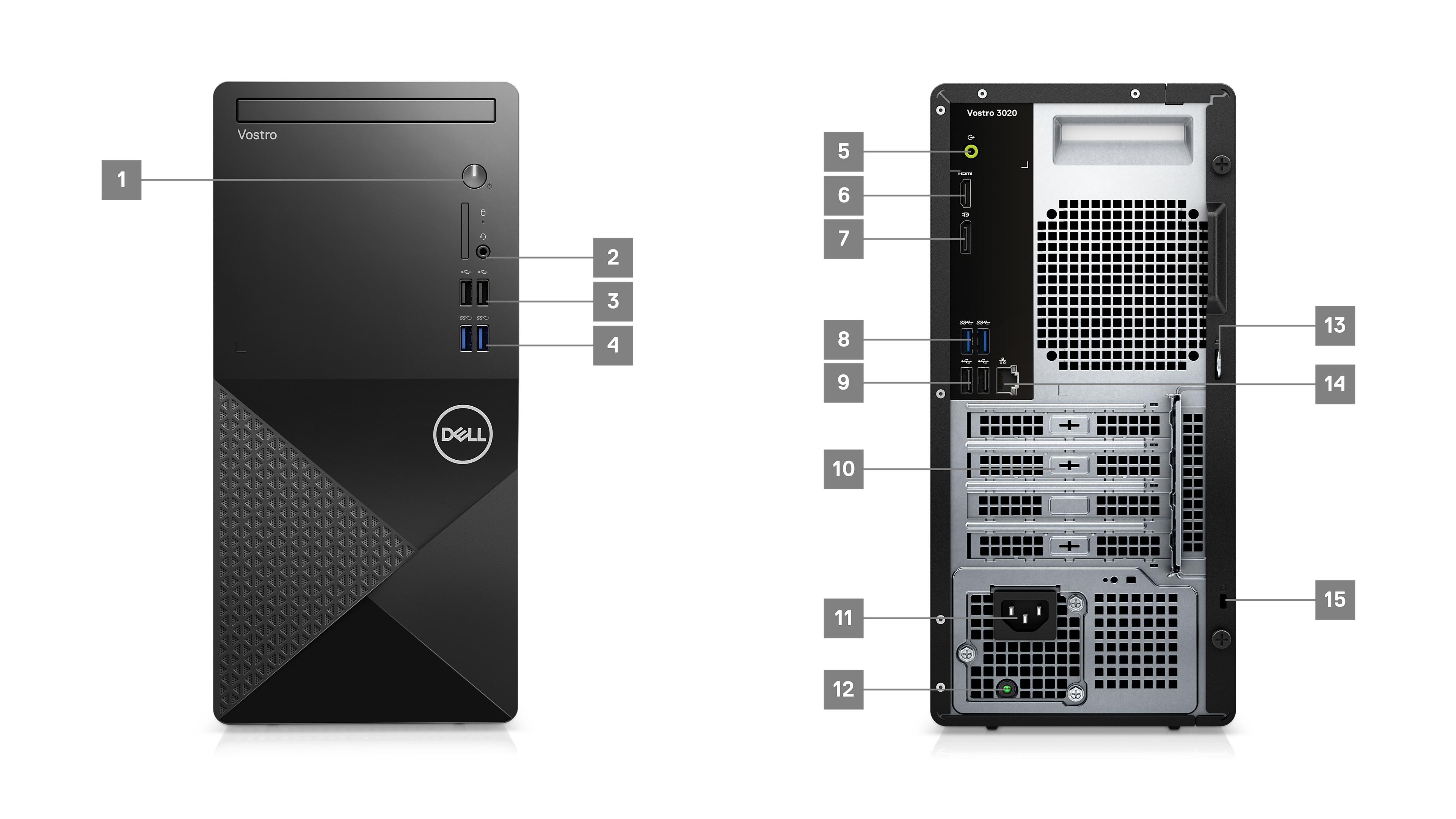 Dell Vostro 3020 N2046VDT3020MT I5 13400 16 GB Ddr4 512 GB Fiyatı