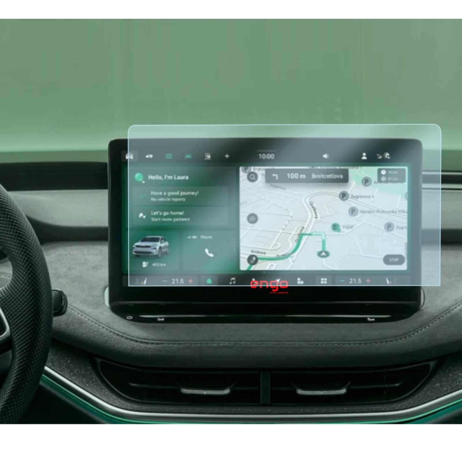 Skoda Enyaq Coupe 13 inç Ekran Koruyucu Multimedya Nano