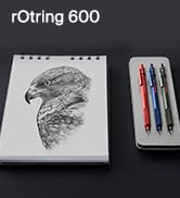 rOtring 600 basmalı kurşun kalem | 0,5 mm | mavi | ergonomik tam metal gövde
