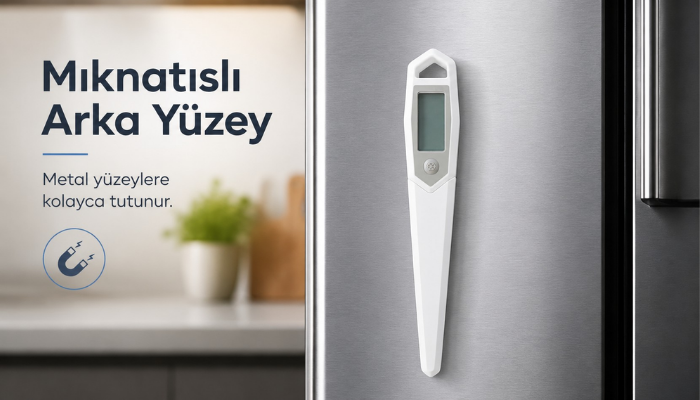 TFA 30.1064.02 Saplama Problu Mıknatıslı Gıda Termometresi