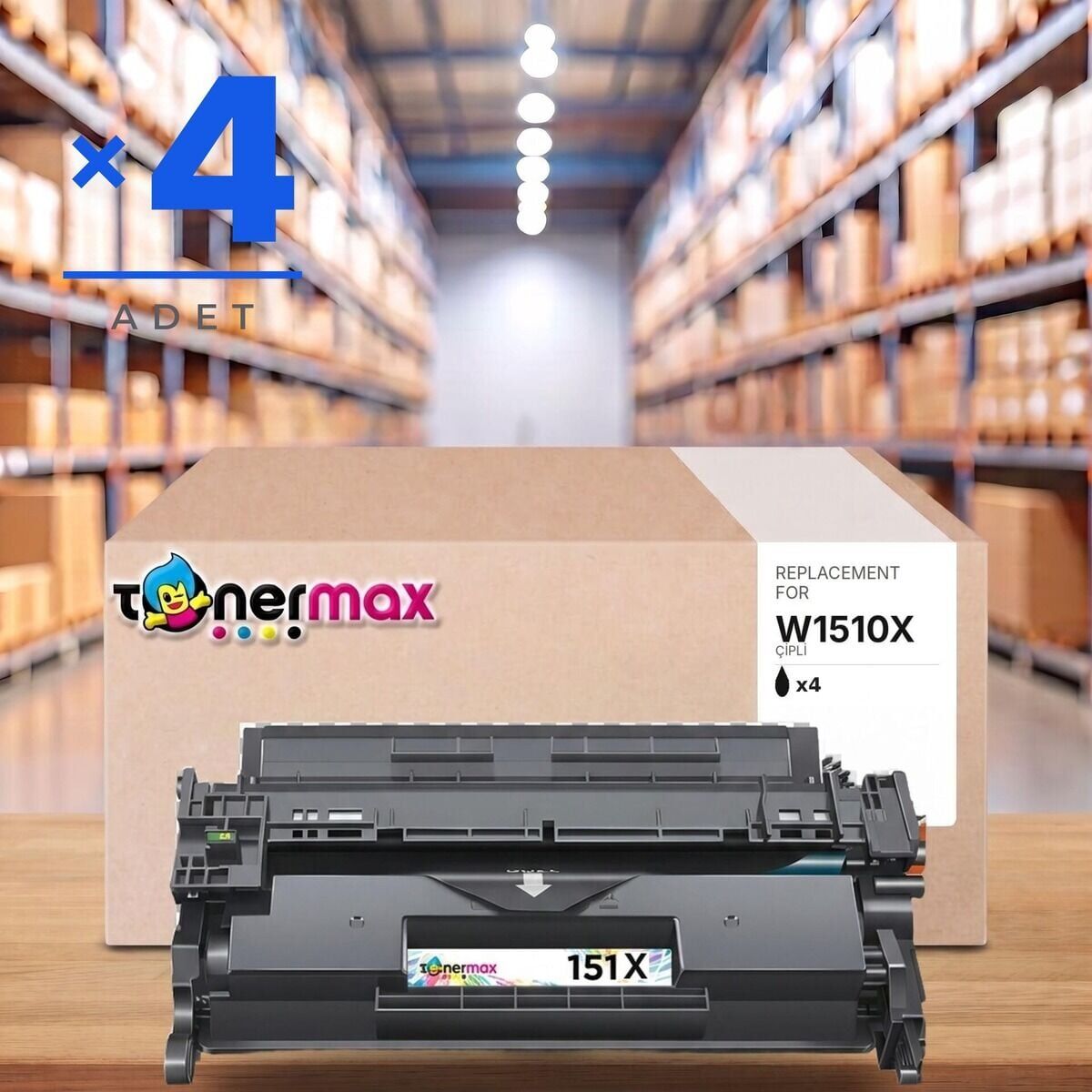 W1510X Muadil Toner