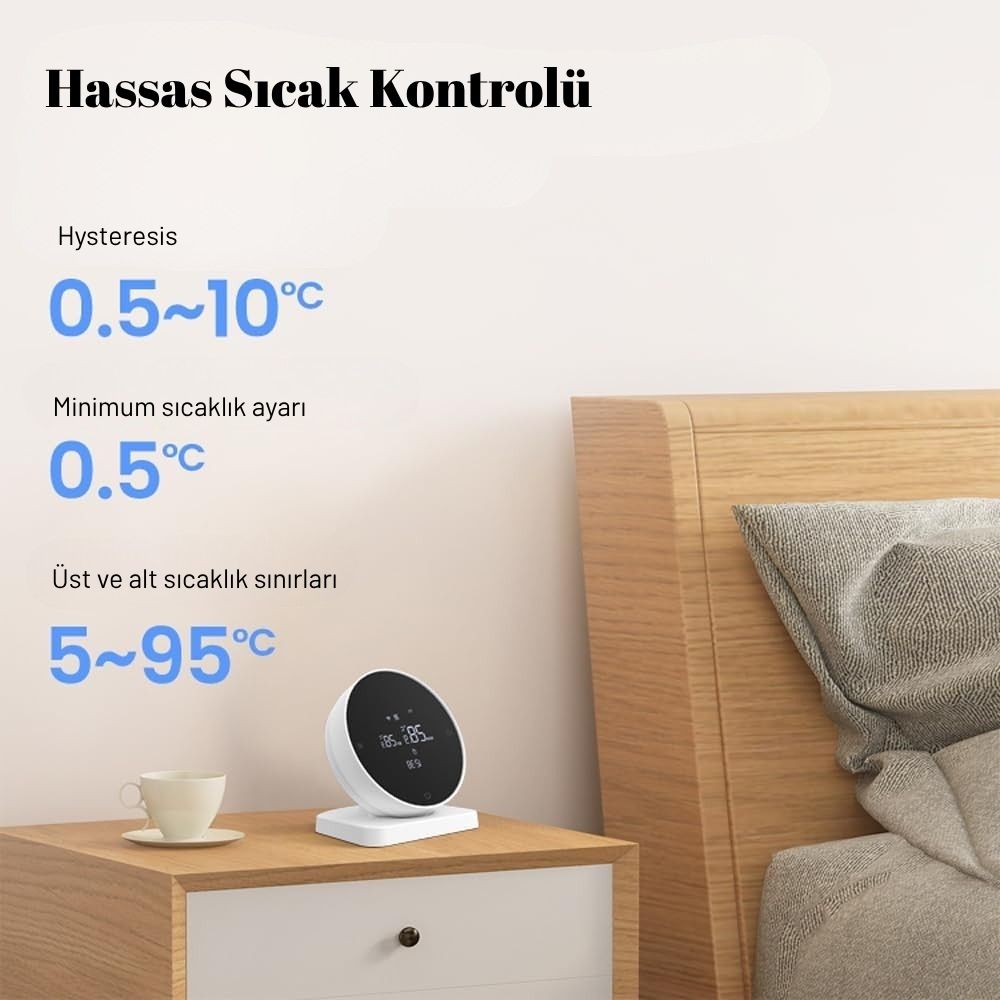hassas sıcaklık kontrolü