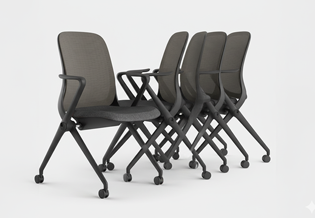 AlbaSiyah Çalışma Sandalyesi | Toplantı Koltuğu