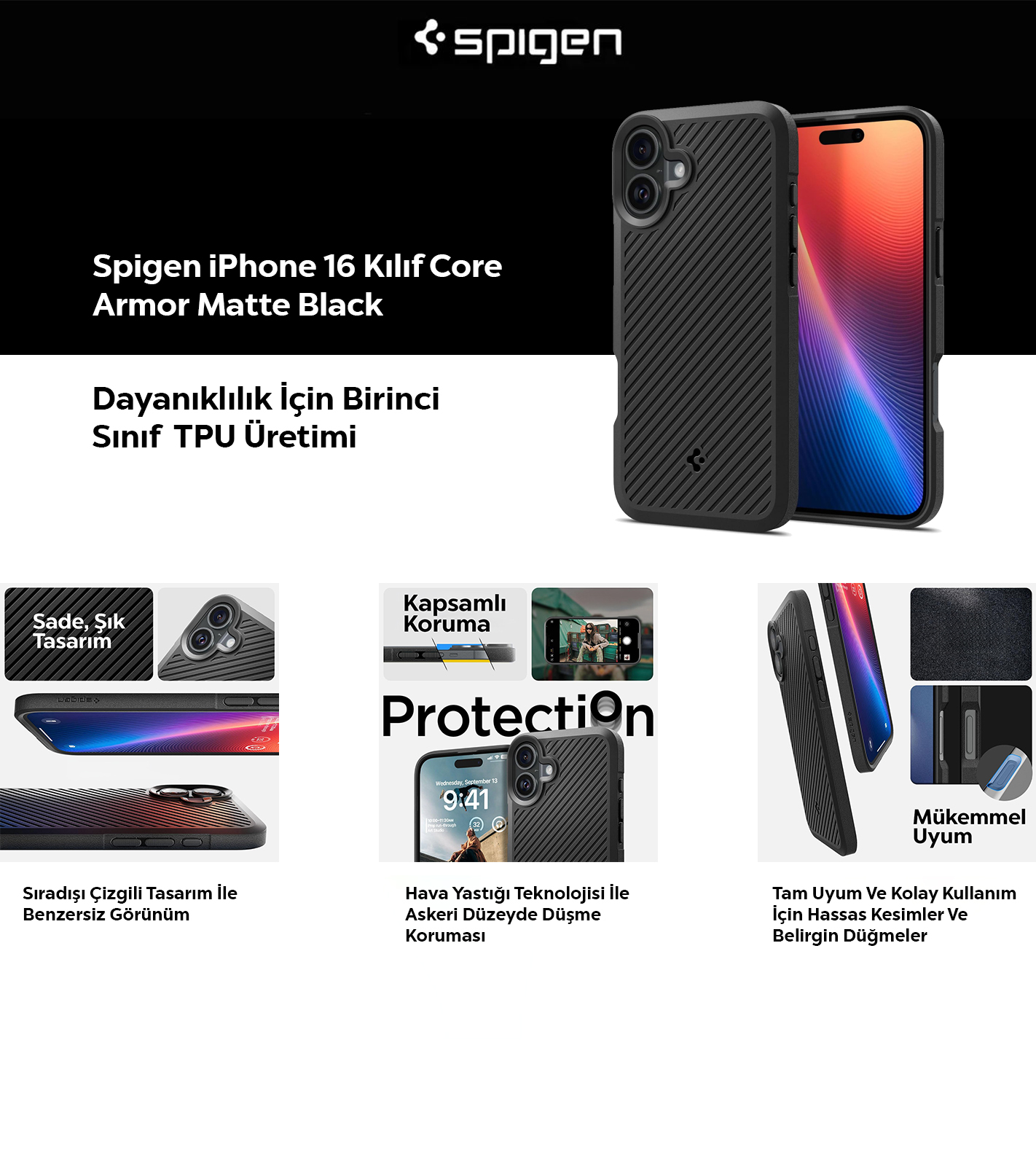 Spigen Kılıf Özellikleri