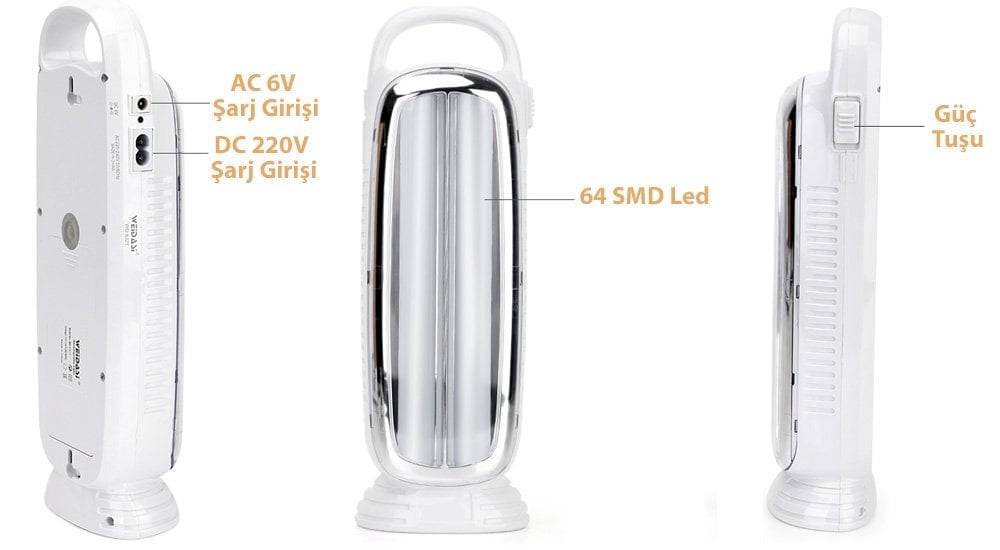 Powermaster Şarjlı Işıldak 40 Ledli WD-831T