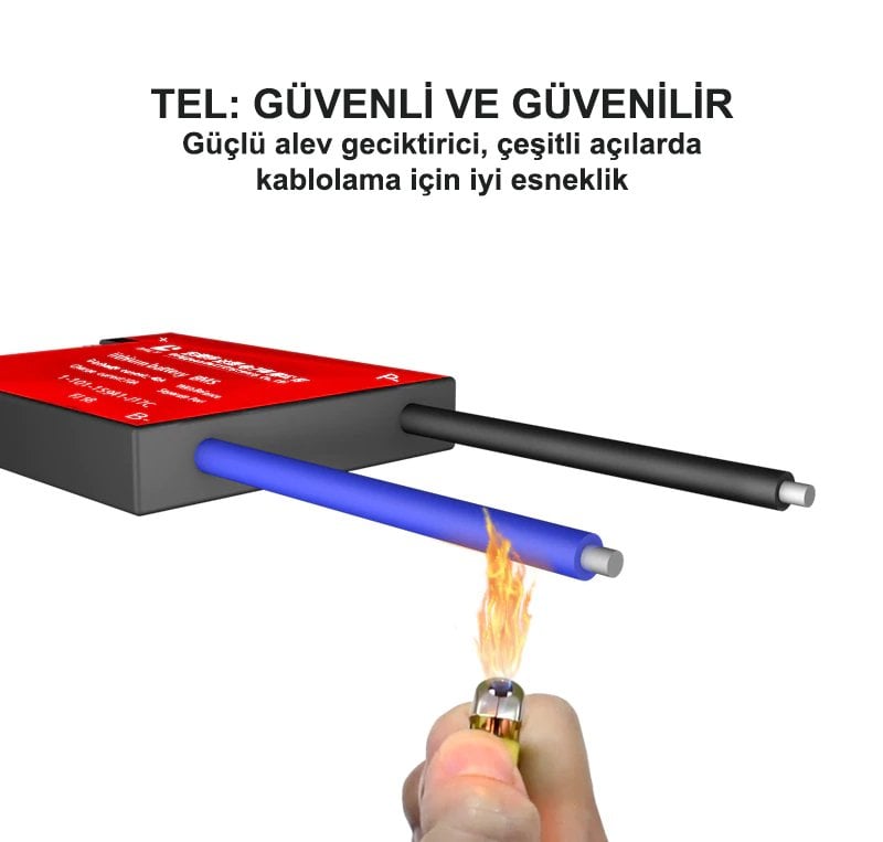 Daly 13S 48V Deşarj 40A -Şarj 20A Balanslı Koruma Modülü